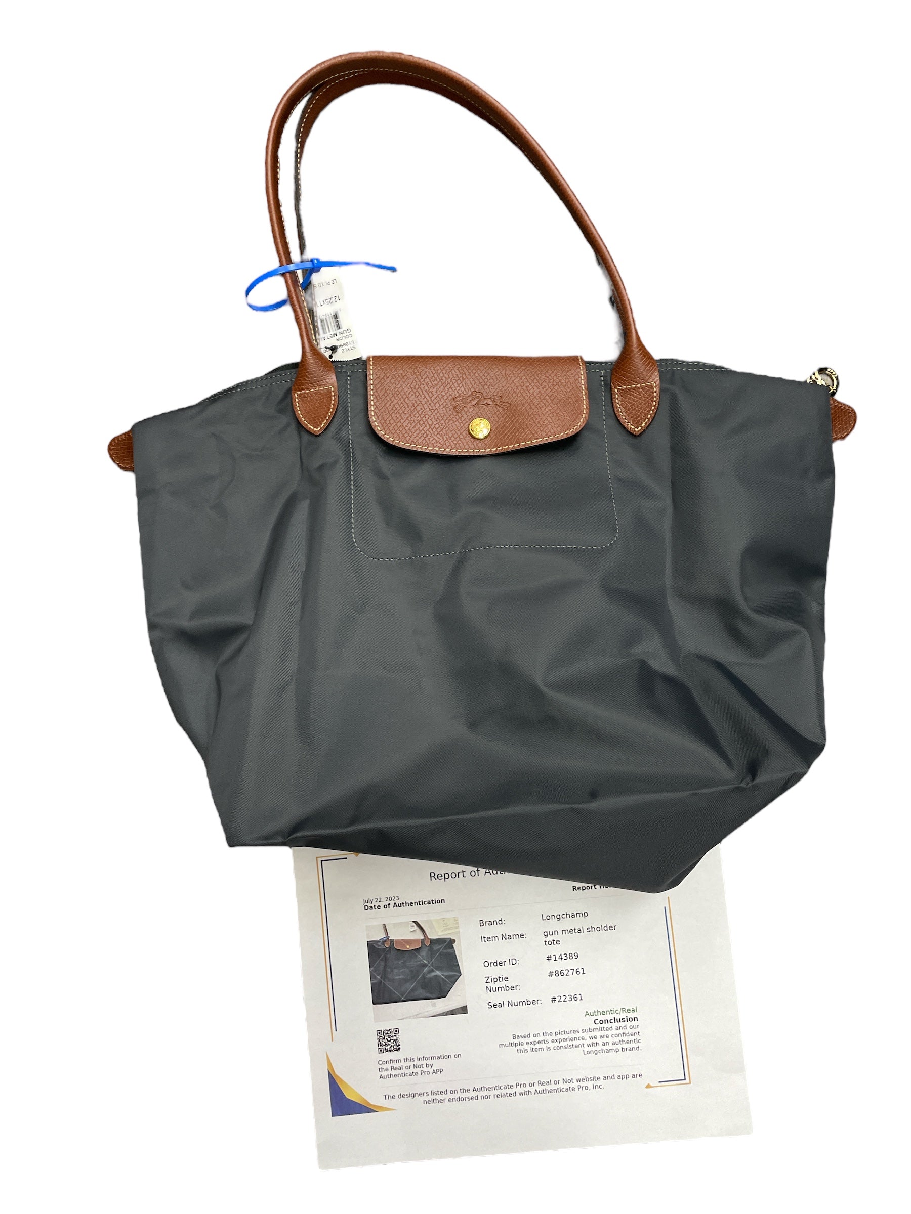 Tote Designer By Longchamp Size: Medium – Clothes Mentor Orland Park IL #111