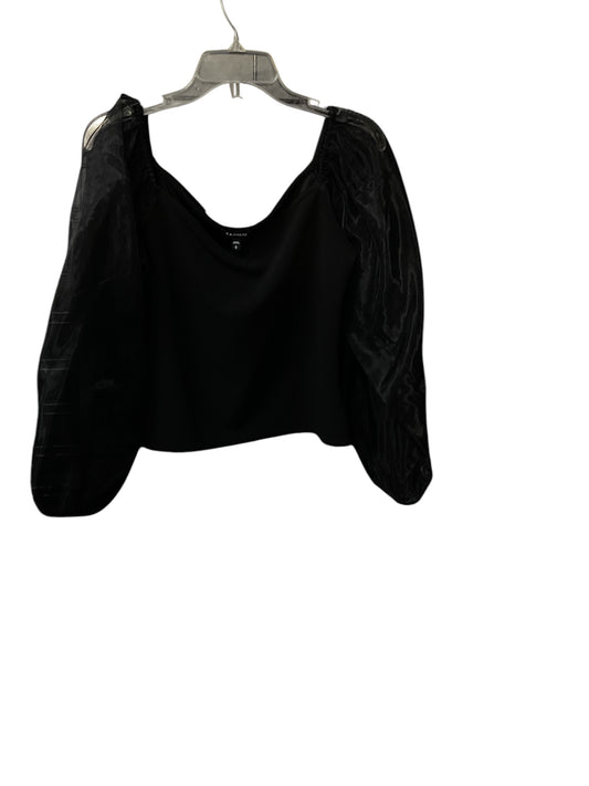 Top Long Sleeve By Express In Black, Size: M