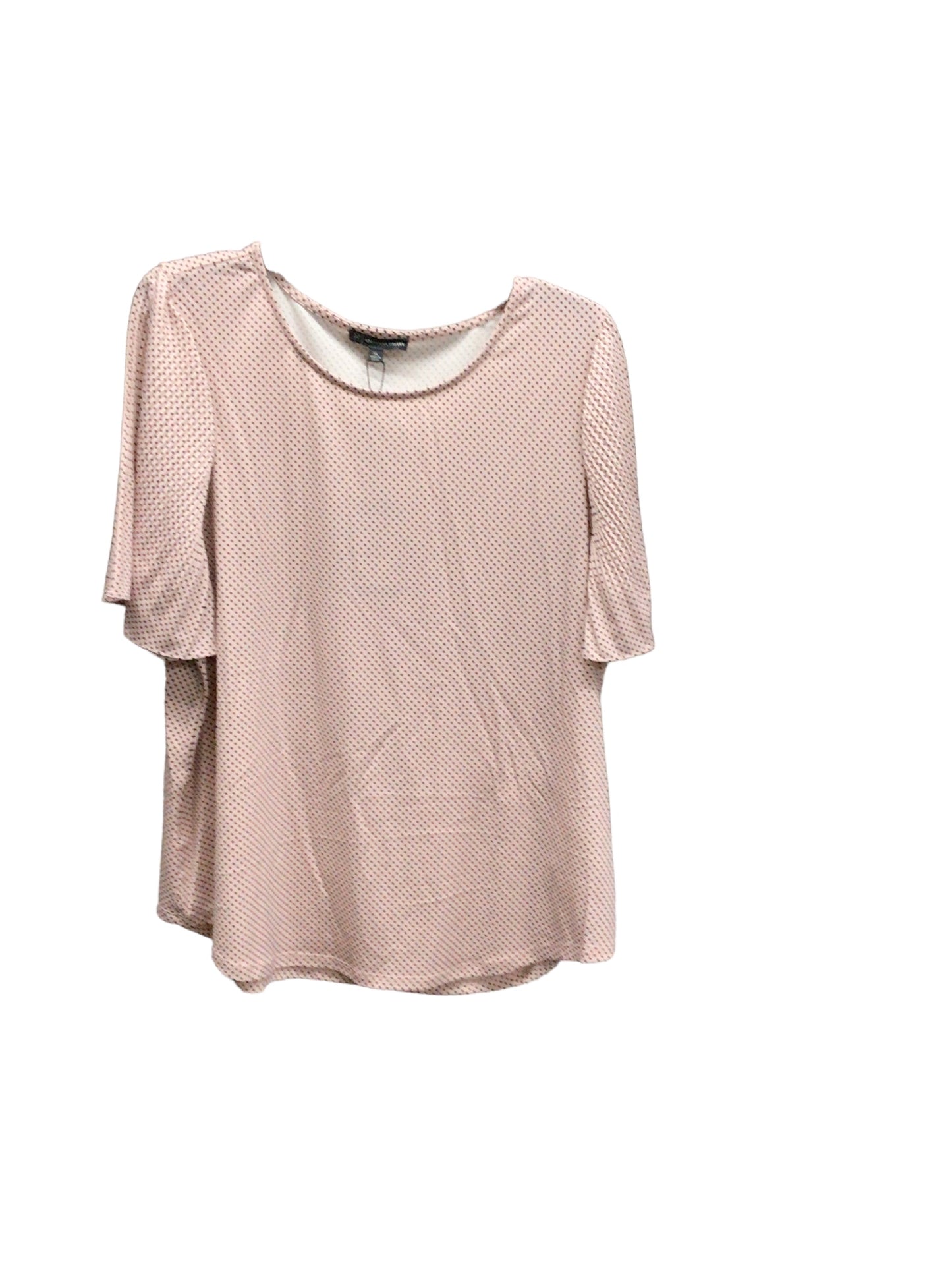 Top Short Sleeve By Adrianna Papell  Size: Xl