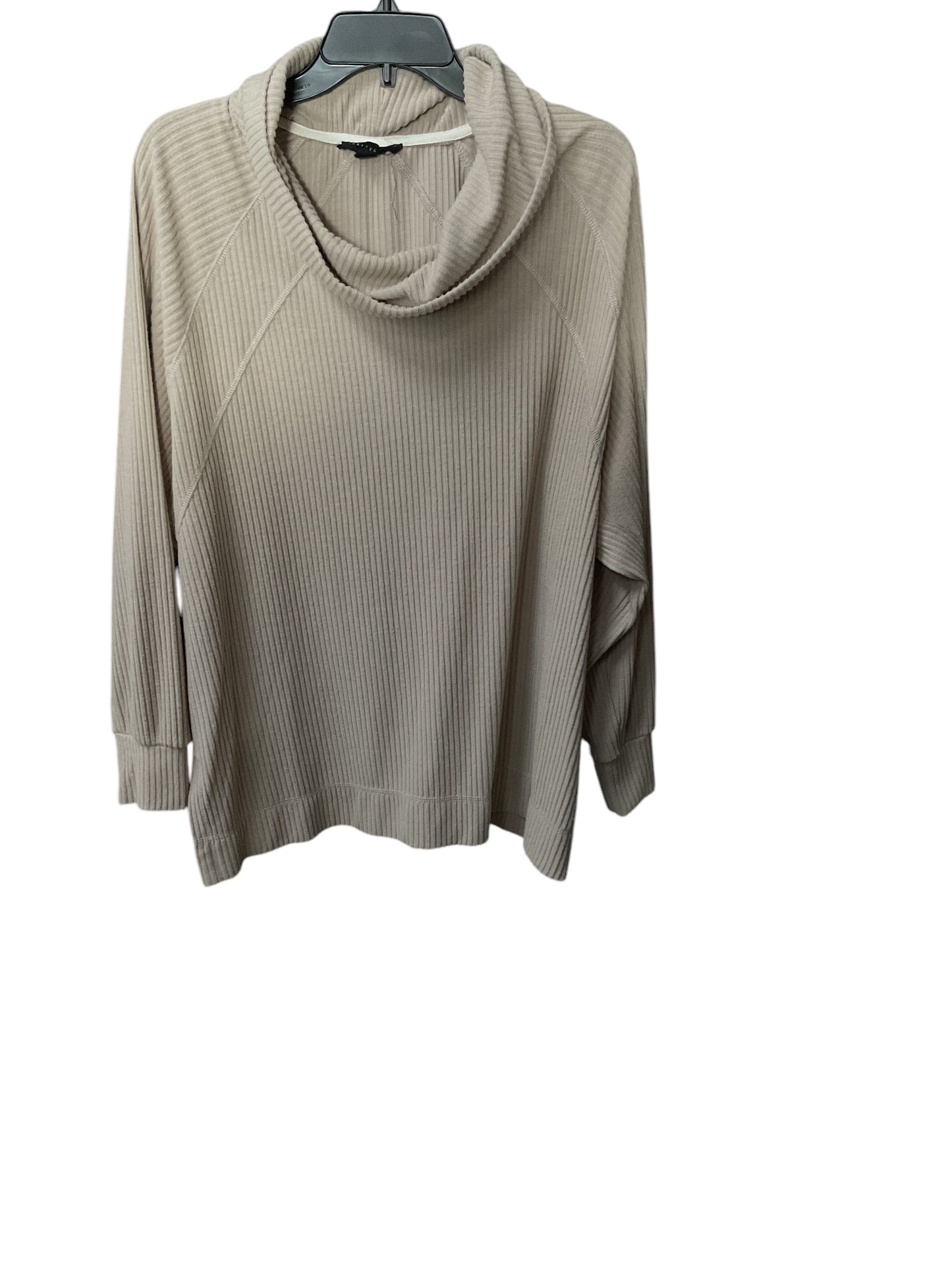 Top Long Sleeve By Jane And Delancey In Tan, Size: Xl