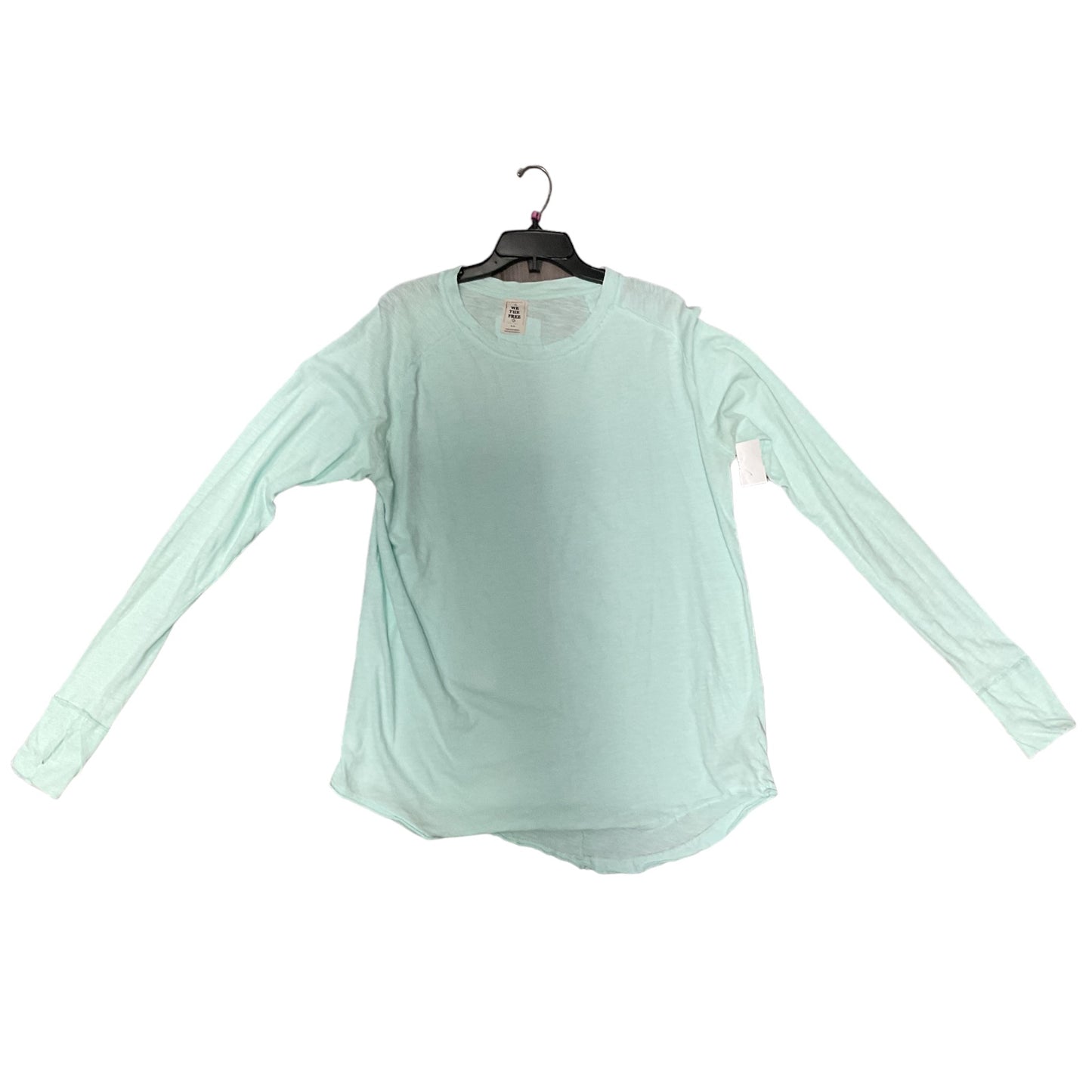 Top Long Sleeve Basic By We The Free In Blue, Size: M