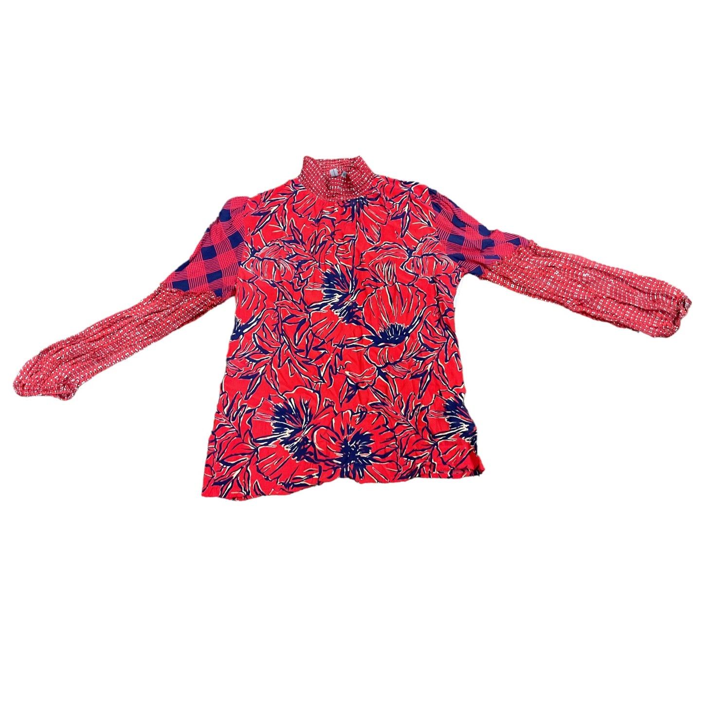 Top Long Sleeve By Blank London In Red, Size: S