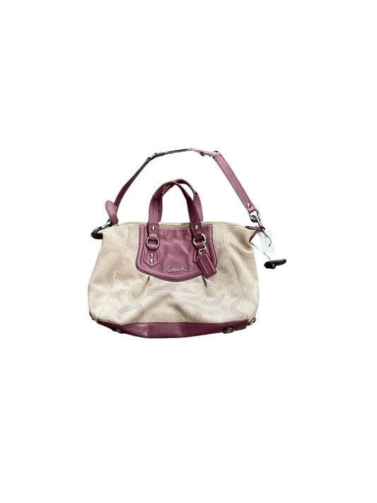 Handbag Designer By Coach, Size: Medium