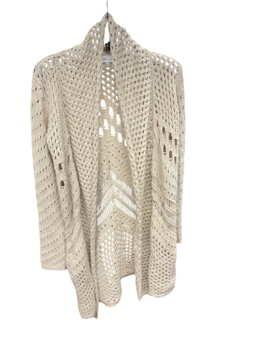 Sweater Cardigan By John + Jenn In Beige, Size: S