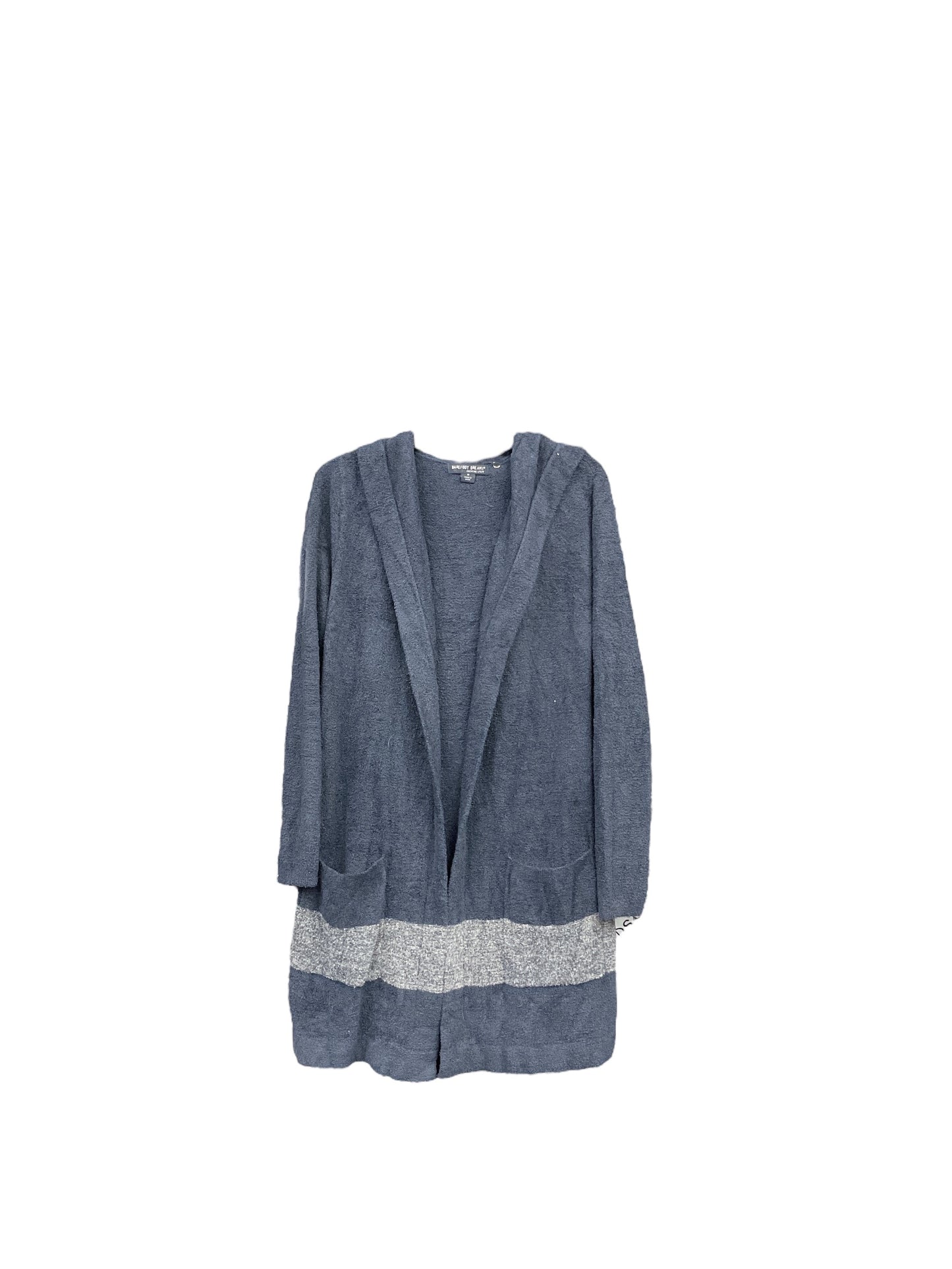 Sweater Cardigan By Barefoot Dreams In Blue, Size: M