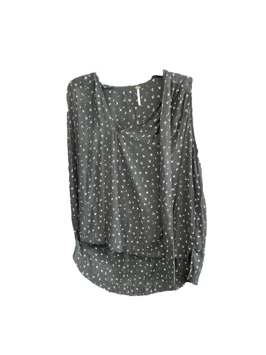 Top Sleeveless By Free People In Grey, Size: M