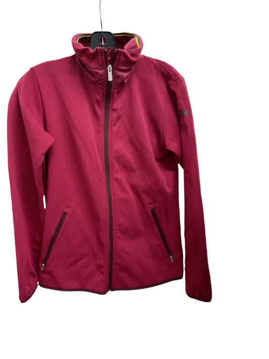 Athletic Jacket By Helly Hansen In Pink, Size: L