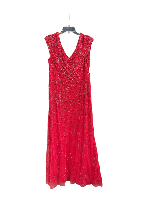 Dress Party Long By Jkara In Red, Size: 12