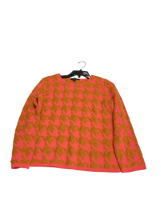 Sweater By Ann Taylor In Coral, Size: M