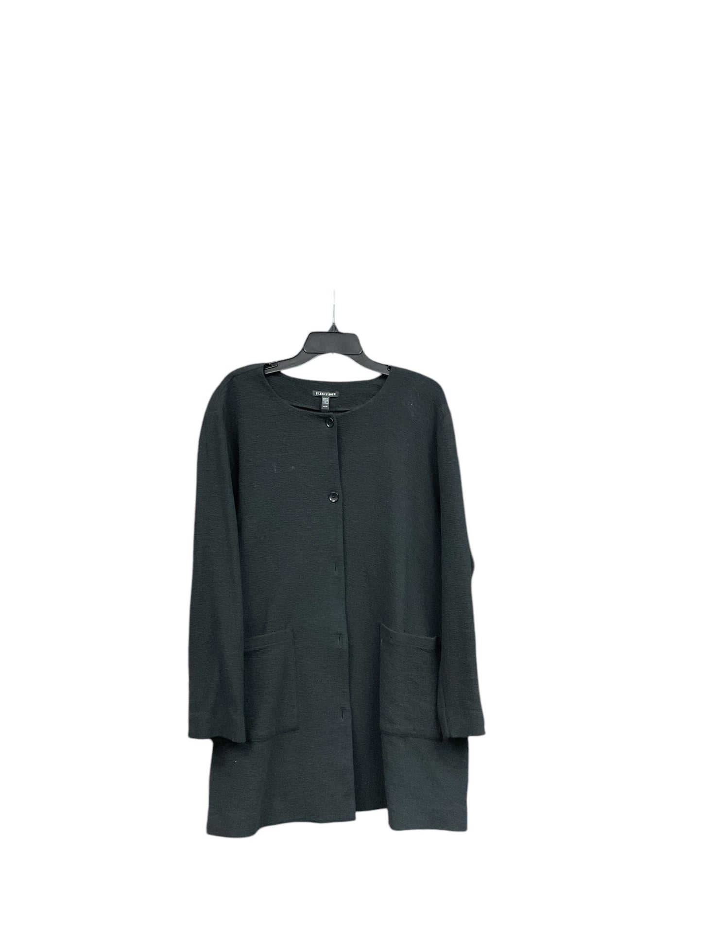 Blazer By Eileen Fisher In Black, Size: Xl