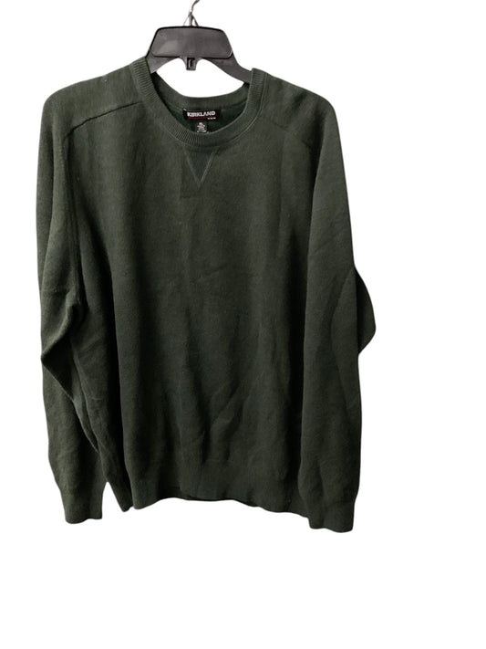 Sweater By Kirkland In Green, Size: Xl