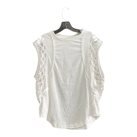 Top Short Sleeve By Free People In White, Size: S