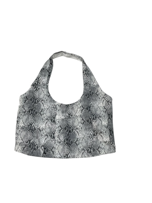 Athletic Bra By Spiritual Gangster In Snakeskin Print, Size: M