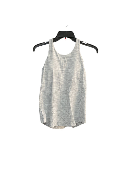 Athletic Tank Top By Lululemon In Grey, Size: 6