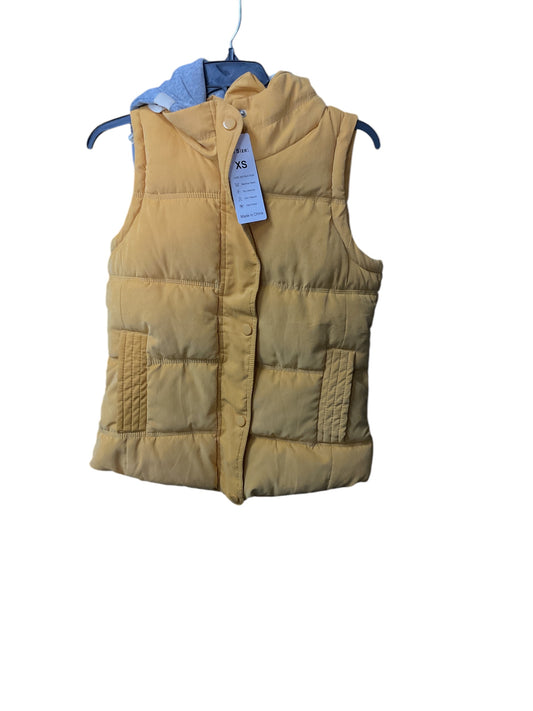 Vest Puffer & Quilted By Cme In Yellow, Size: Xs