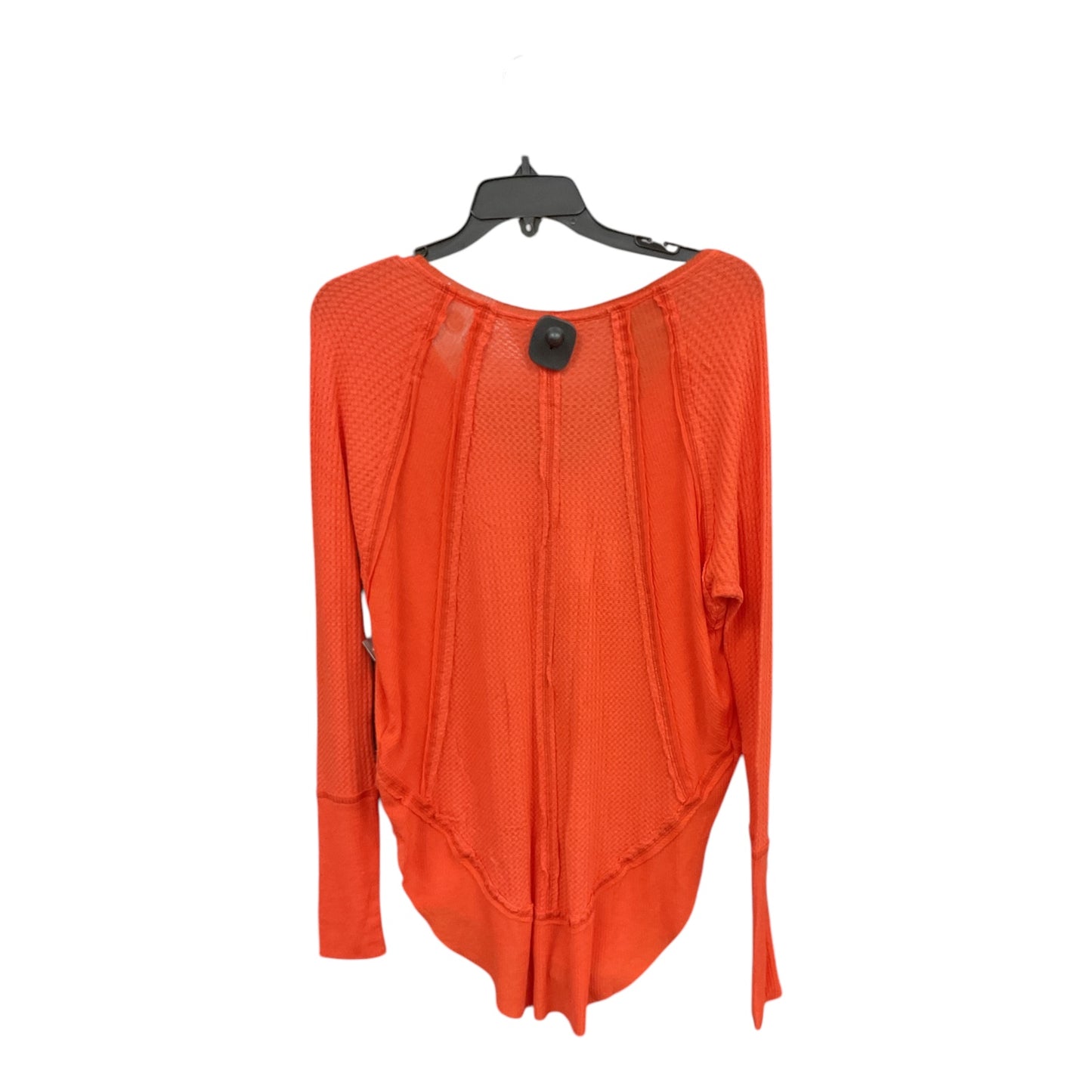 Top Long Sleeve By We The Free In Orange, Size: Xs