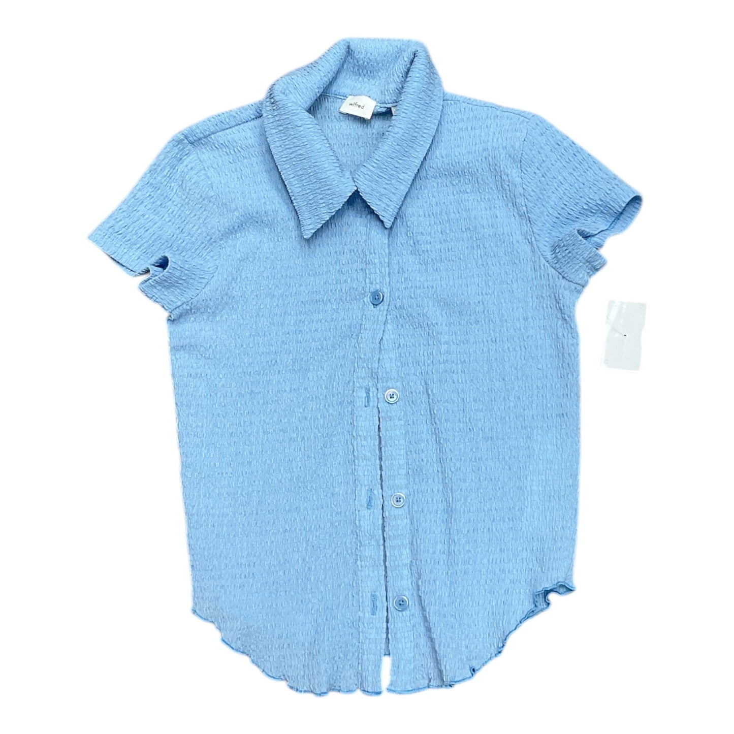 Top Short Sleeve By Wilfred In Blue, Size: S