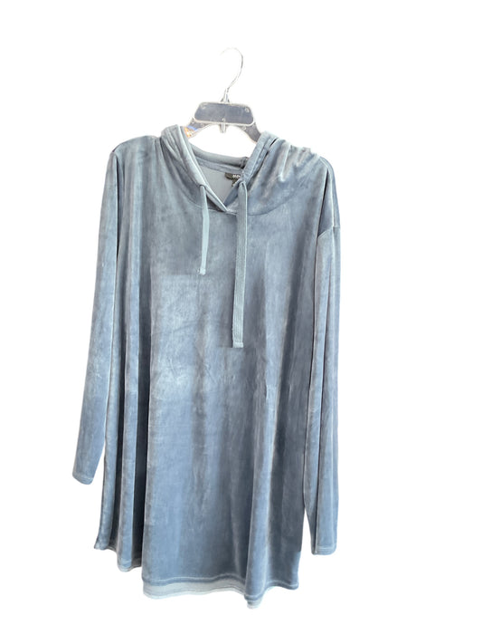 Top Long Sleeve By Alfani In Blue, Size: Xxl