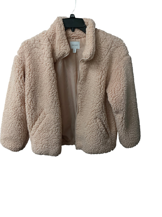 Jacket Fleece By Nine West Apparel In Pink, Size: Petite   S