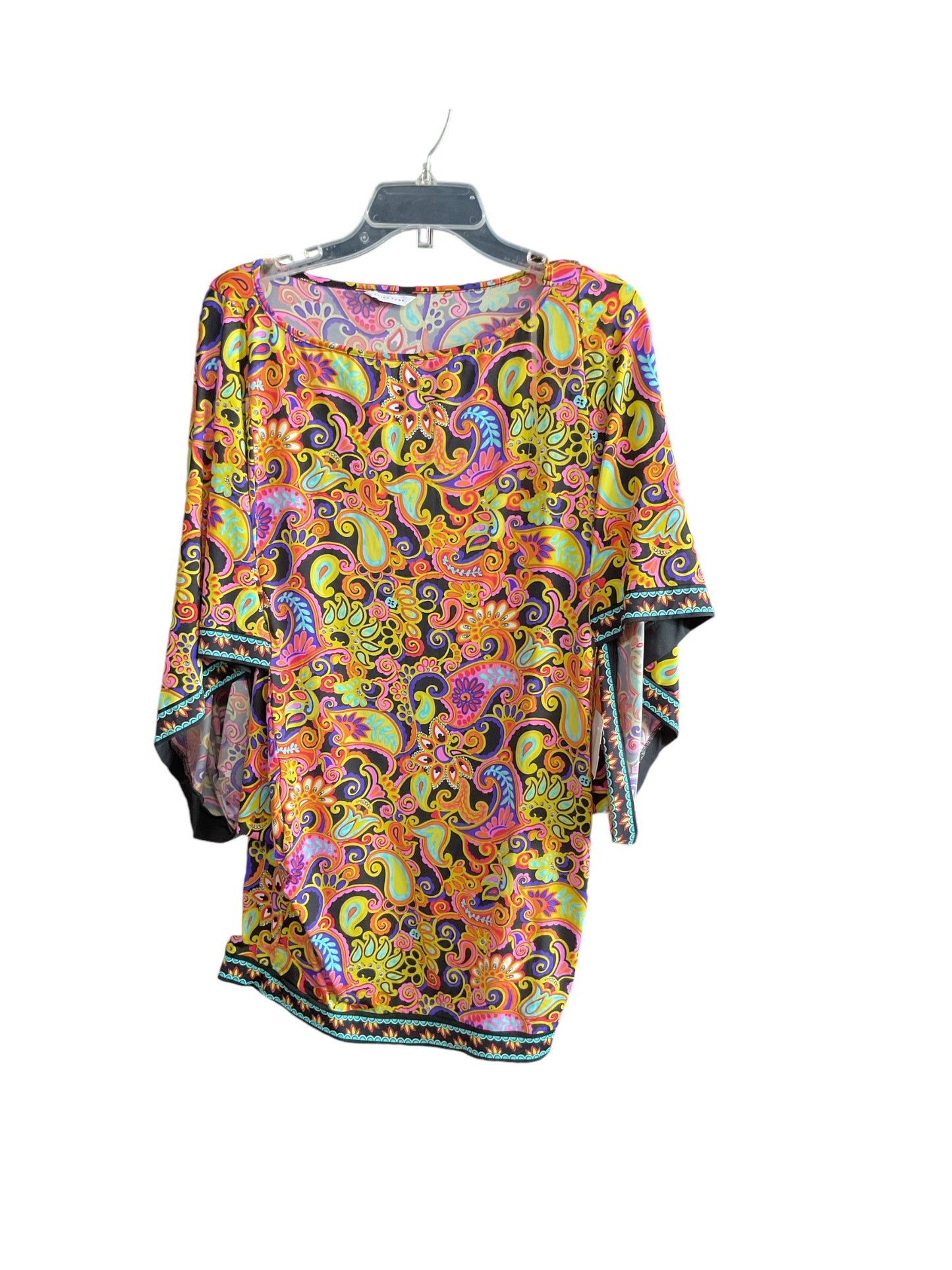 Top 3/4 Sleeve By Trina Turk In Multi-colored, Size: S