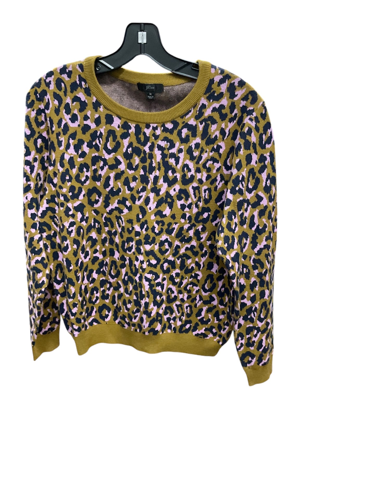 Sweater By J. Crew In Animal Print, Size: M