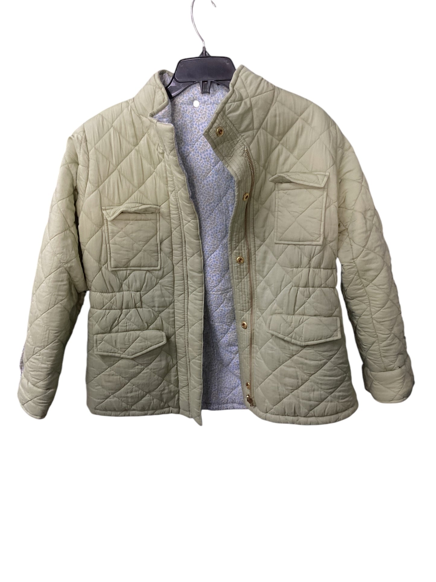 Jacket Puffer & Quilted By Cma In Green, Size: M