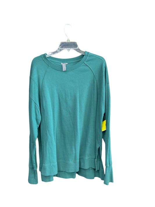 Athletic Top Long Sleeve Crewneck By Sweaty Betty In Green, Size: Xl