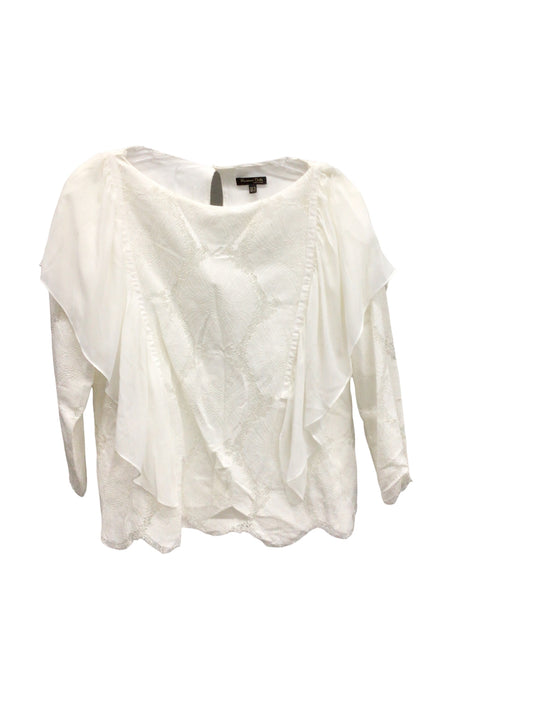 Top Long Sleeve By Massimo Dutti  Size: 8