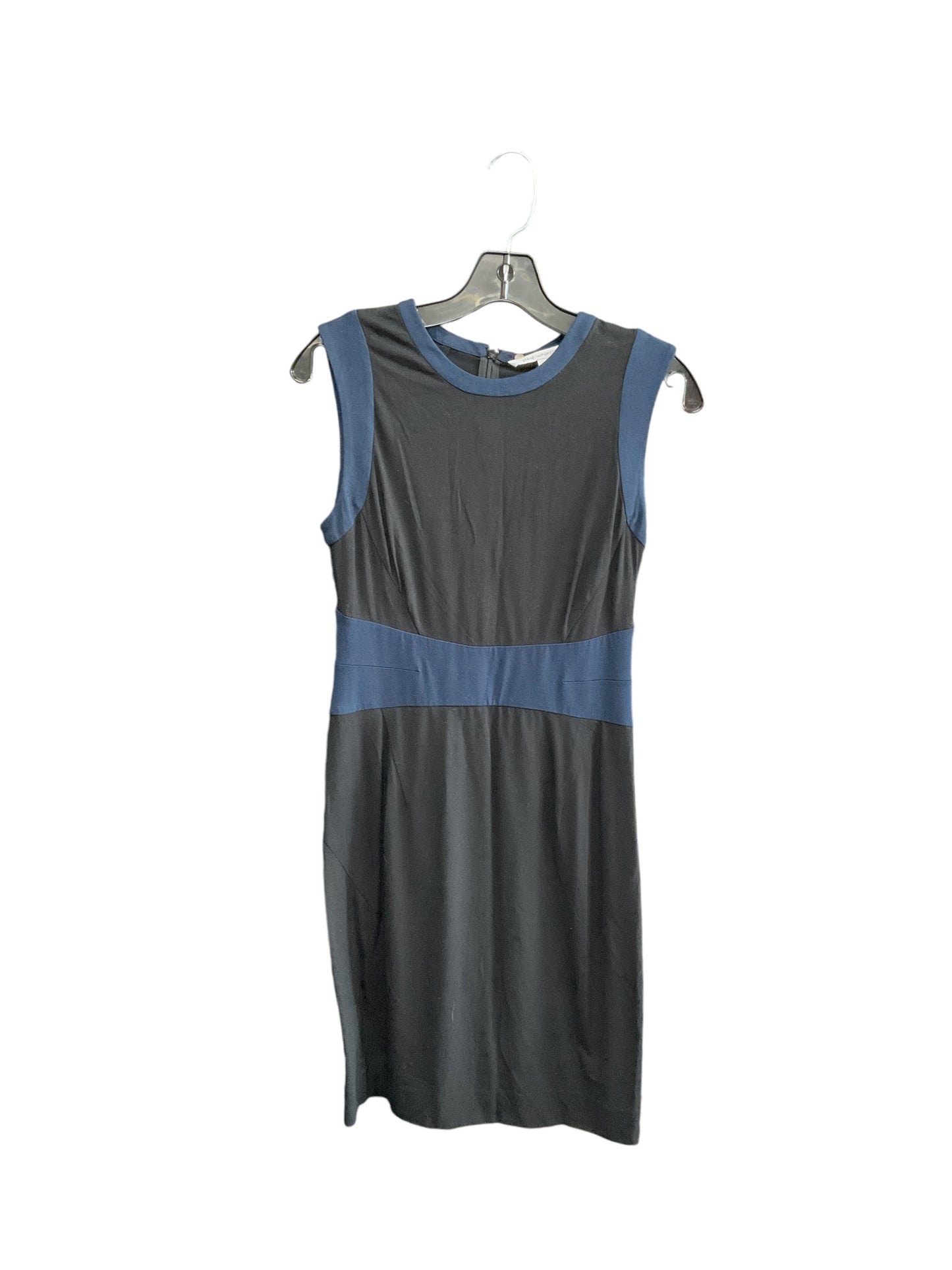 Dress Work By Diane Von Furstenberg In Black & Blue, Size: 4