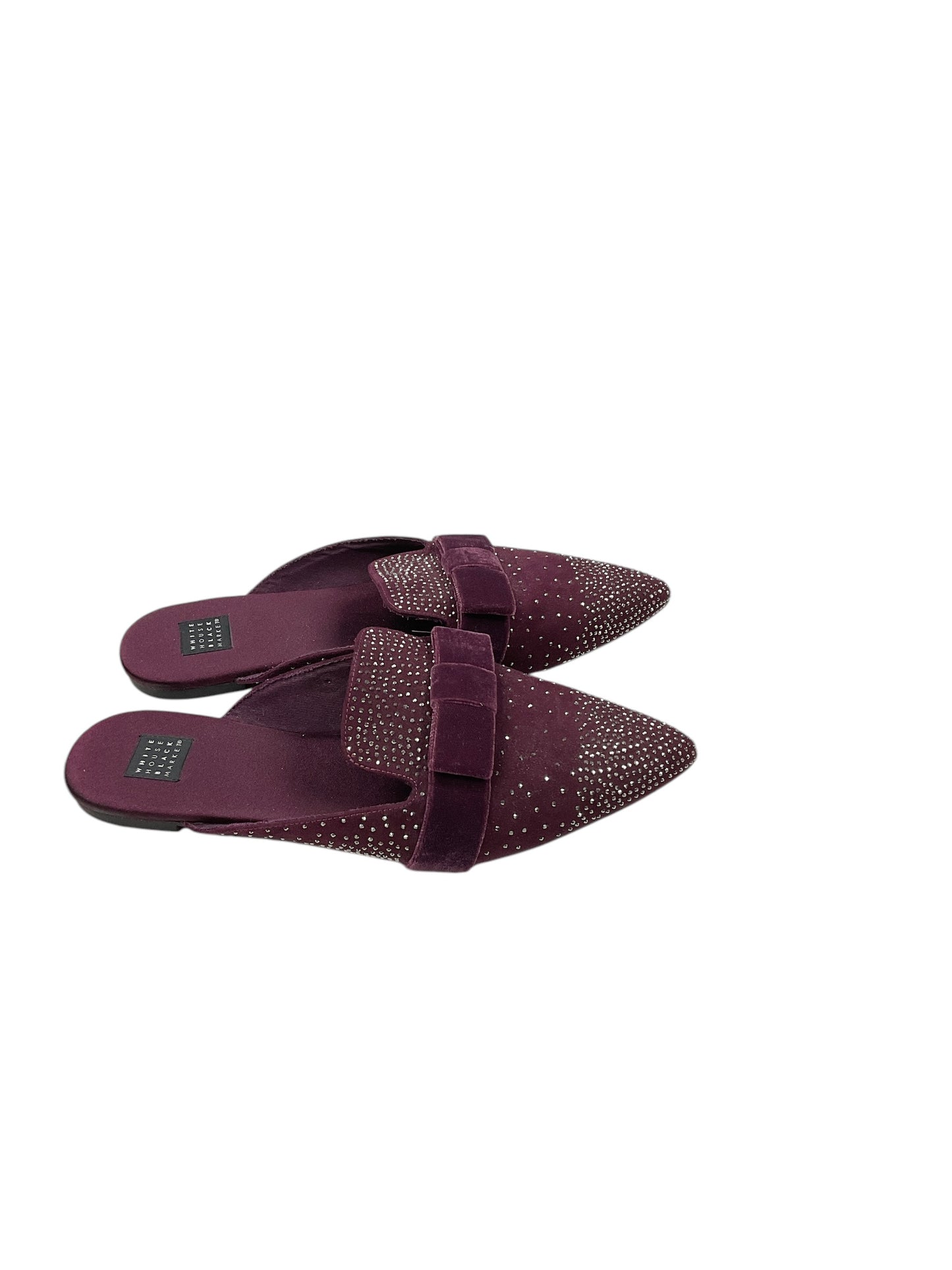 Shoes Flats By White House Black Market In Purple, Size: 9