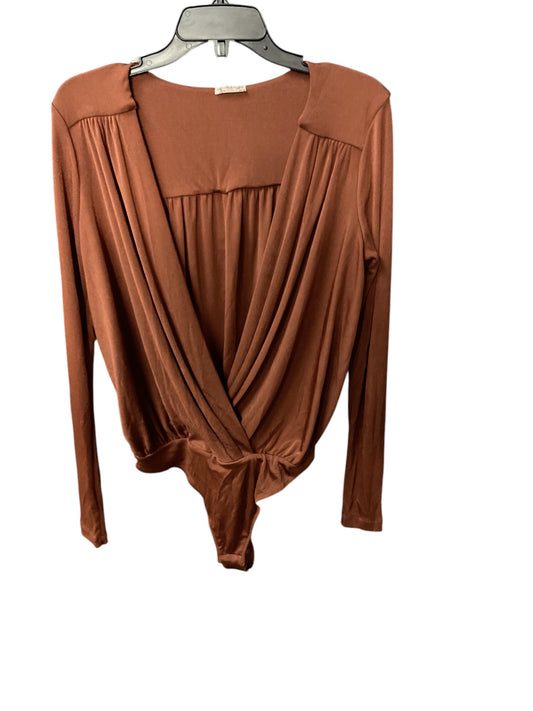 Bodysuit By Free People In Brown, Size: L