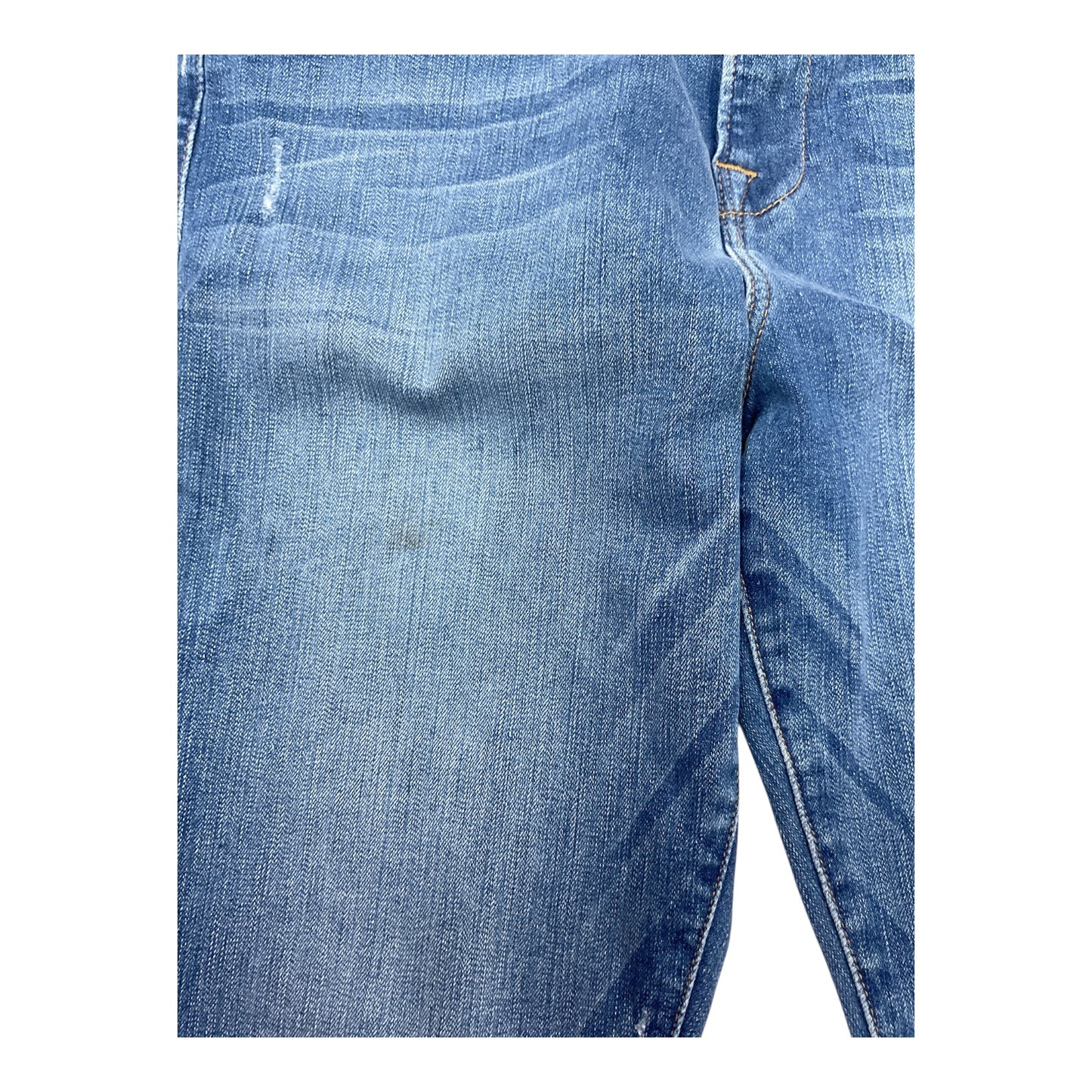 Jeans Skinny By Frame In Blue Denim, Size: 12