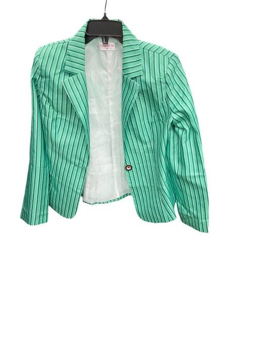 Blazer By Clothes Mentor In Green, Size: M