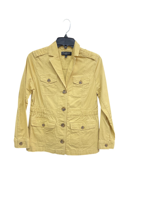 Jacket Utility By Talbots In Yellow, Size: Petite