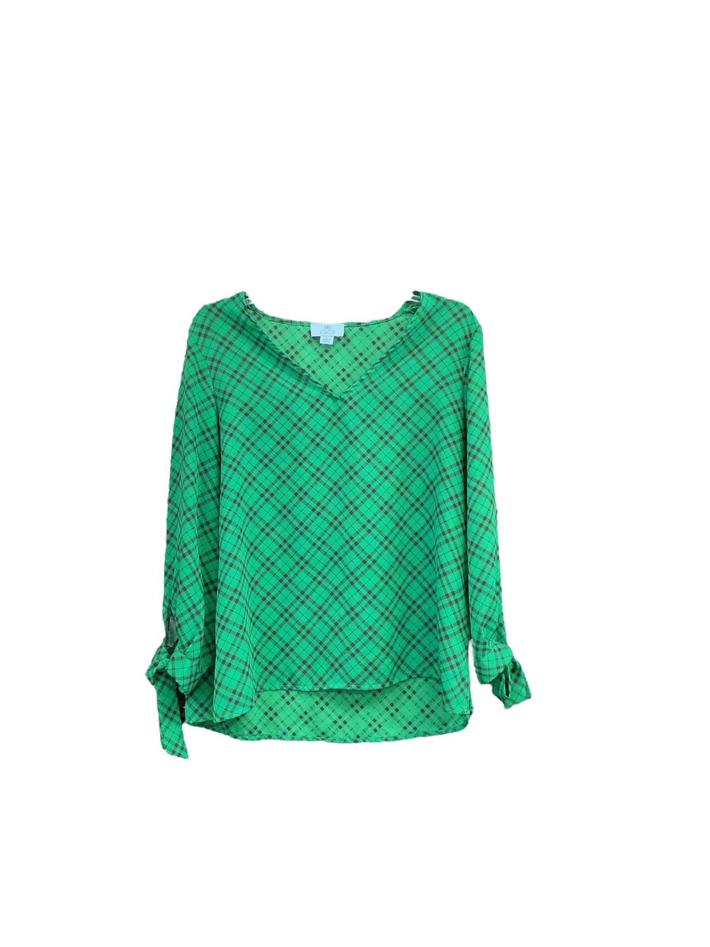 Top Long Sleeve By Cece  Size: L