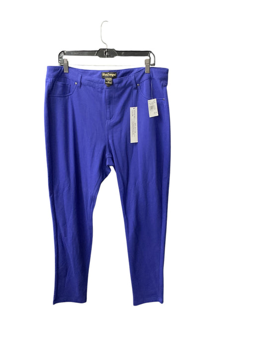 Jeans Jeggings By Clothes Mentor In Blue, Size: 3x