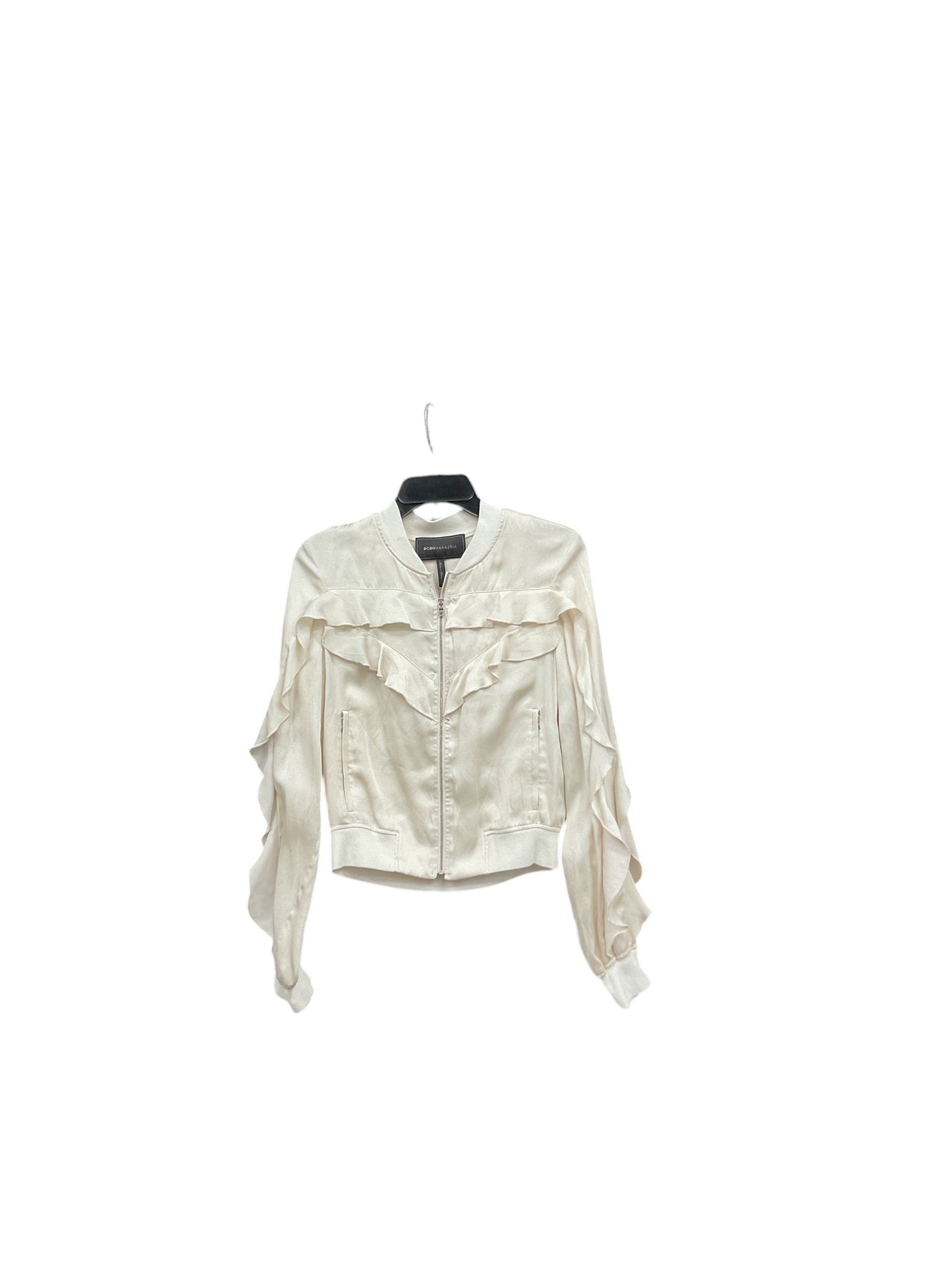 Jacket Other By Bcbgmaxazria In Beige, Size: S