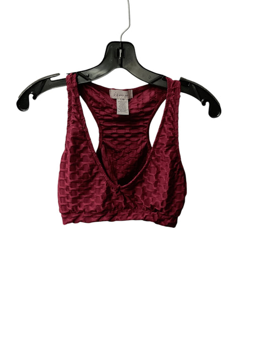 Athletic Bra By Clothes Mentor In Red, Size: L