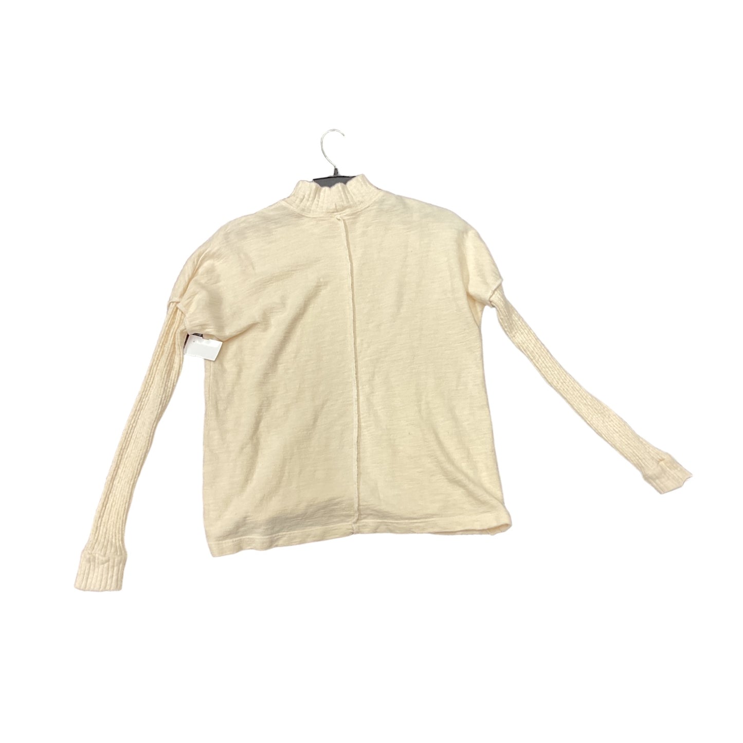 Cream Top Long Sleeve Amadi, Size S