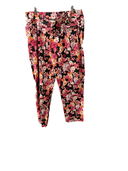 Pants Other By Chicos In Floral Print, Size: 16