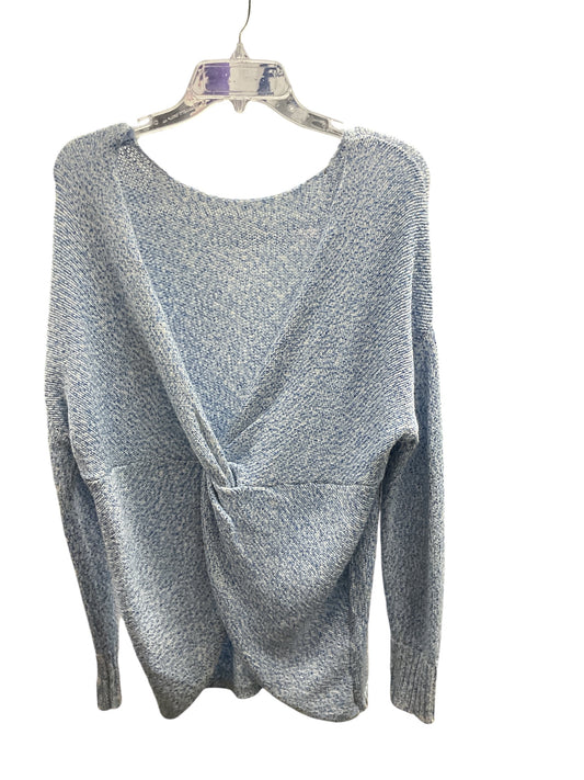 Sweater By Loft In Baby Blue, Size: L