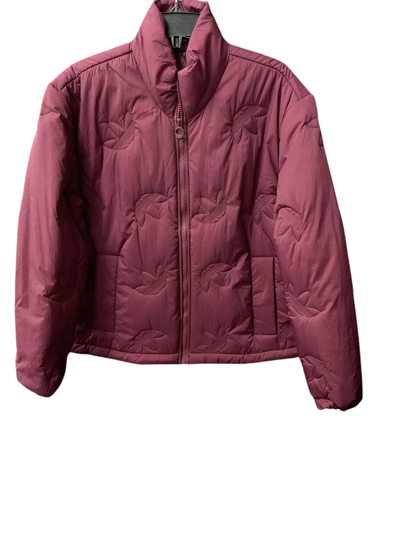 Jacket Puffer & Quilted By Nike Apparel In Maroon, Size: M