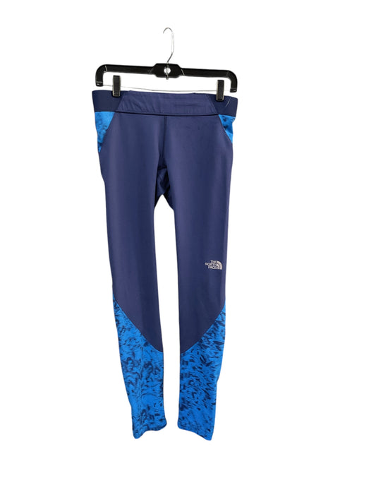 Athletic Leggings By The North Face In Blue, Size: M