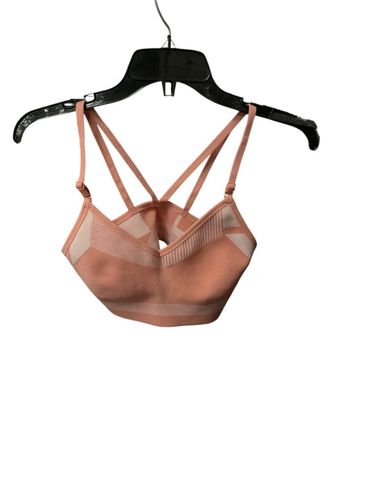 Athletic Bra By Nike In Peach, Size: S