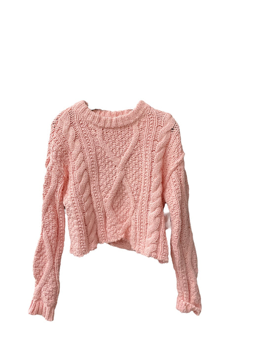 Sweater By Free People In Pink, Size: Xs