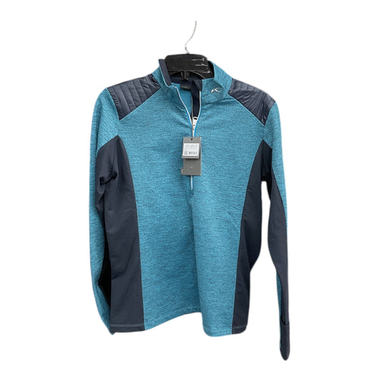 Athletic Jacket By Clothes Mentor In Blue, Size: L