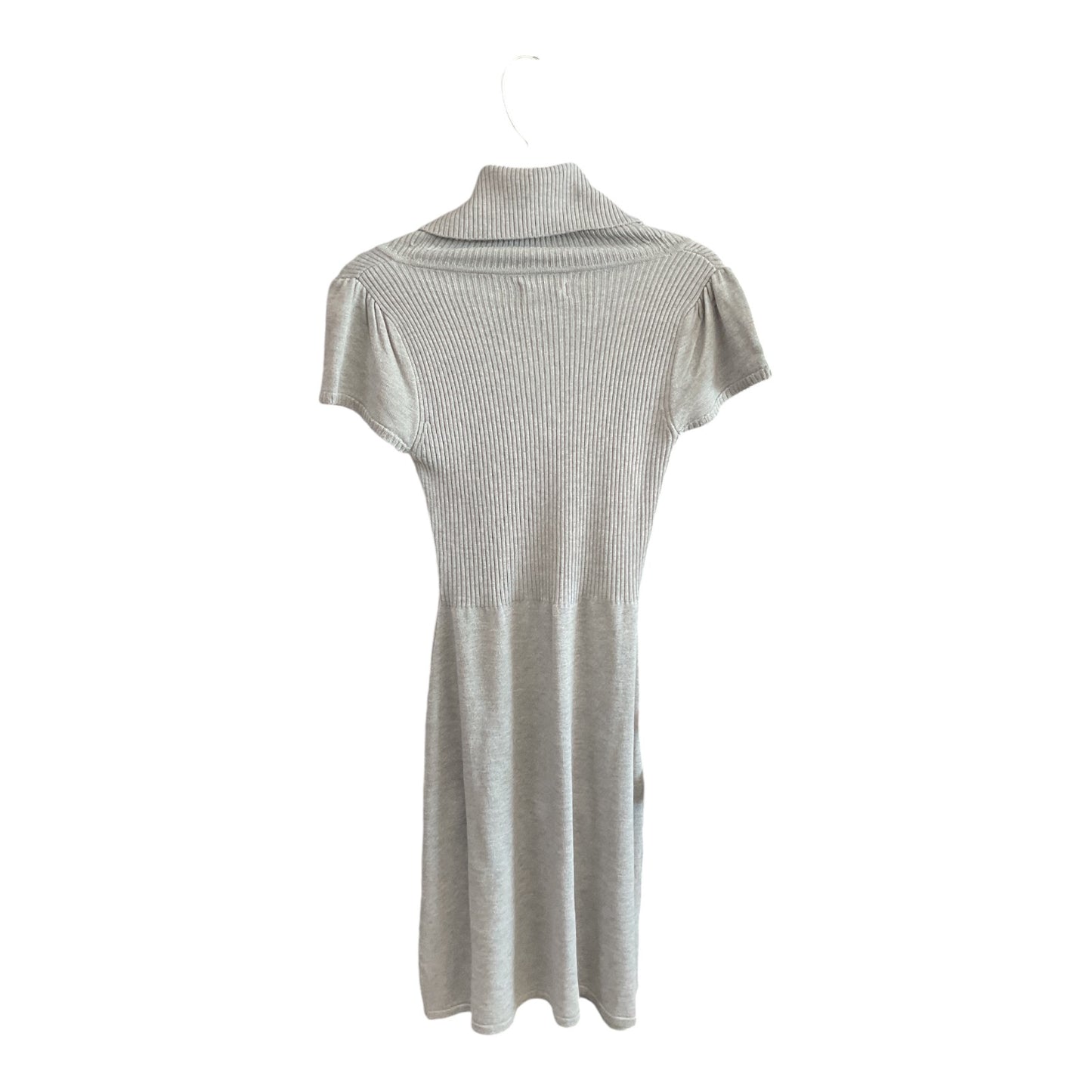 Dress Sweater By Calvin Klein In Grey, Size: S