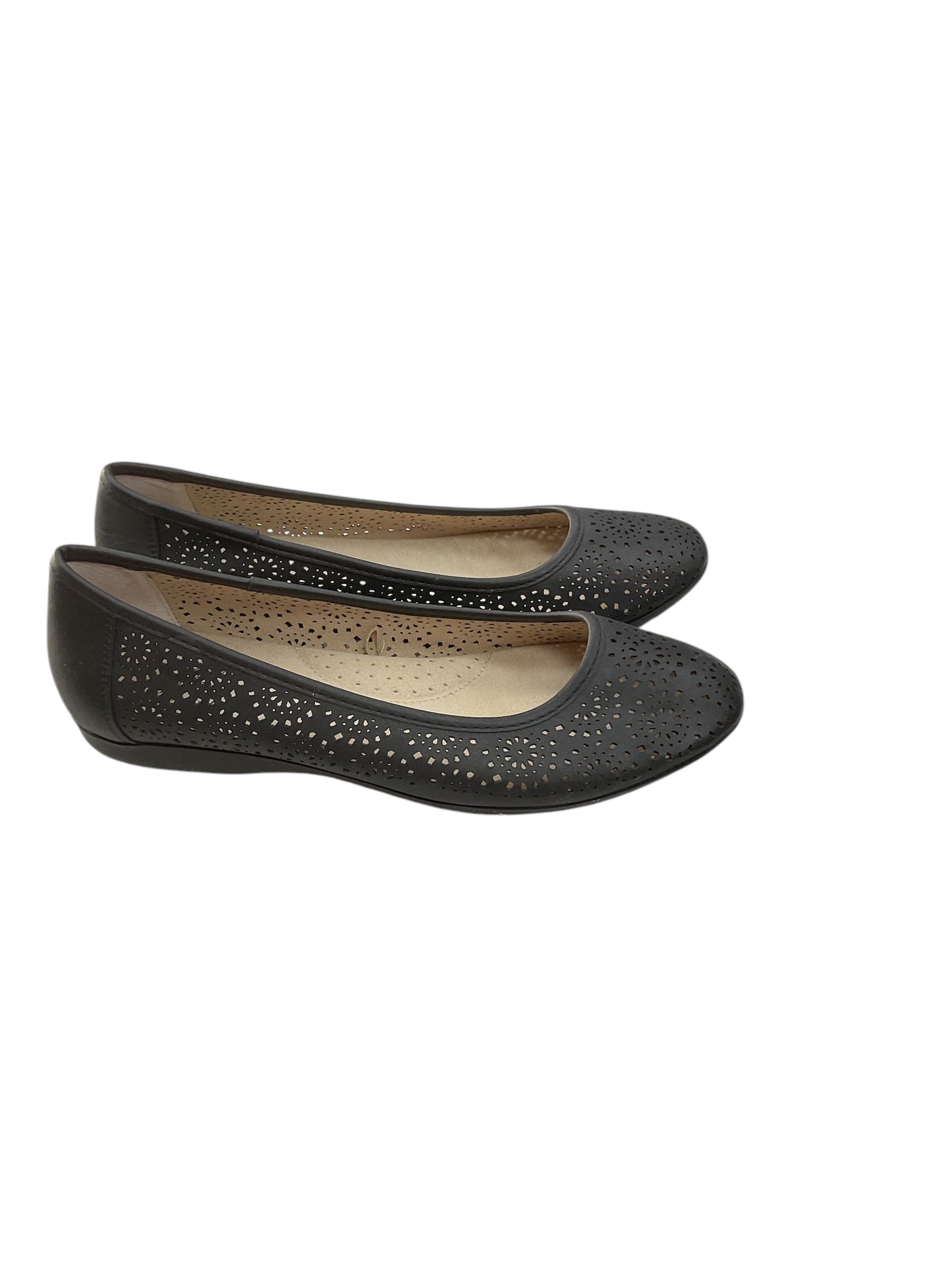 Shoes Flats By Croft And Barrow In Black, Size: 9.5