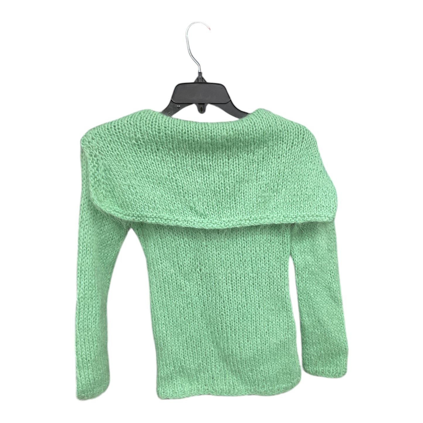 Sweater Cardigan By Free People In Green, Size: Xs