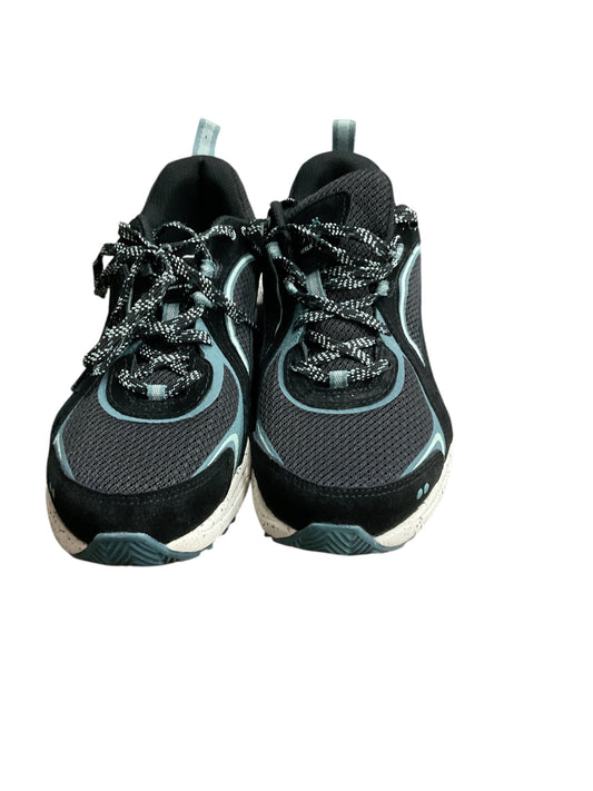 Shoes Athletic By Ryka In Black & Blue, Size: 9.5